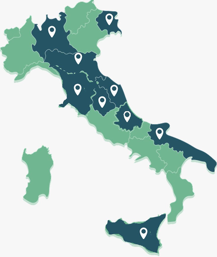 Mappa regioni Intellica